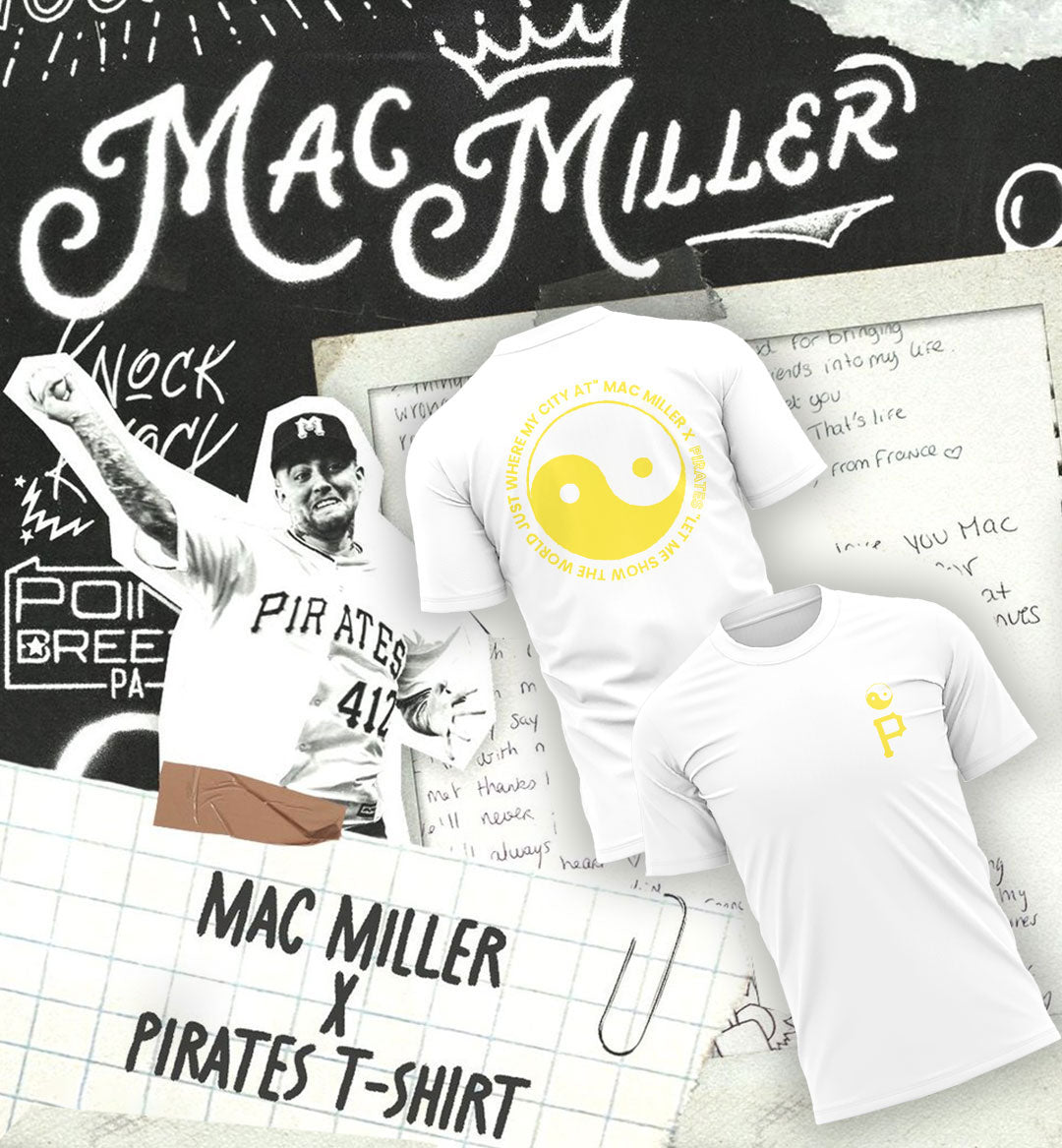 Limited Edition Mac Miller x Pirates TShirt