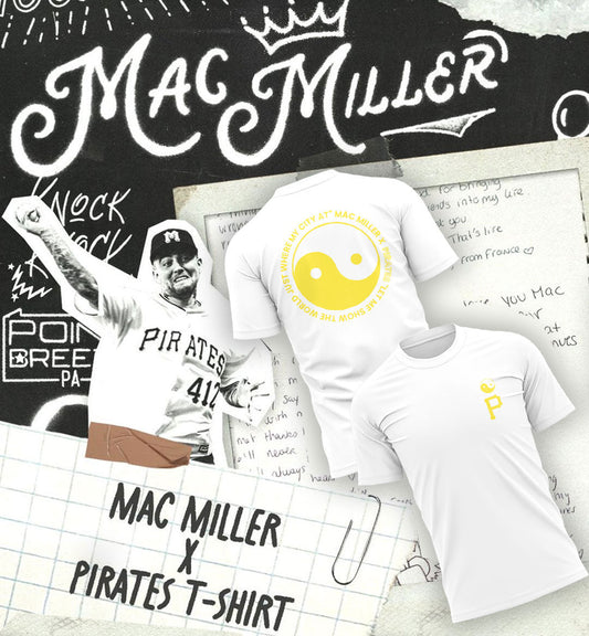 Limited Edition Mac Miller x Pirates TShirt