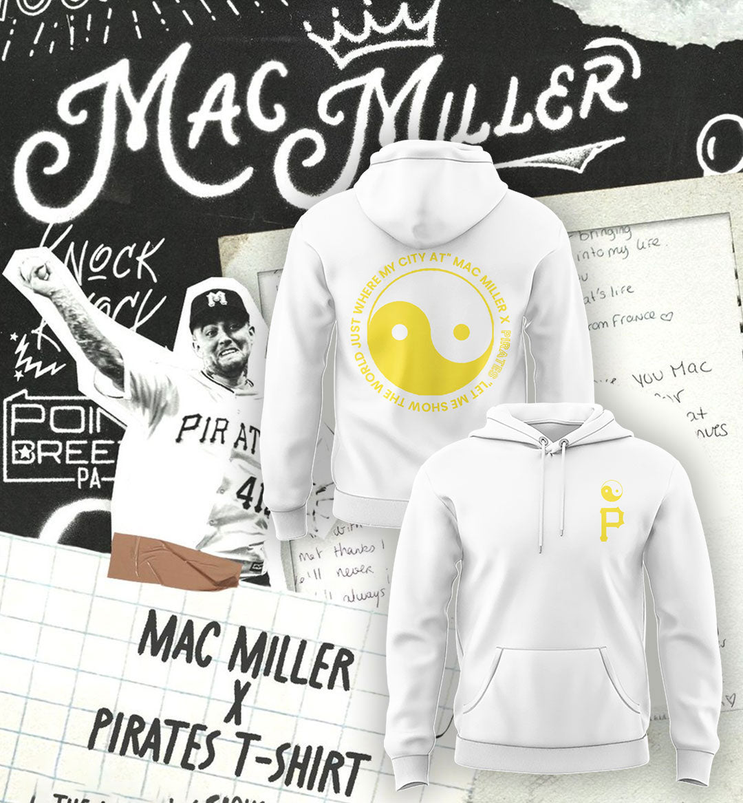 Limited Edition Mac Miller x Pirates Hoodie