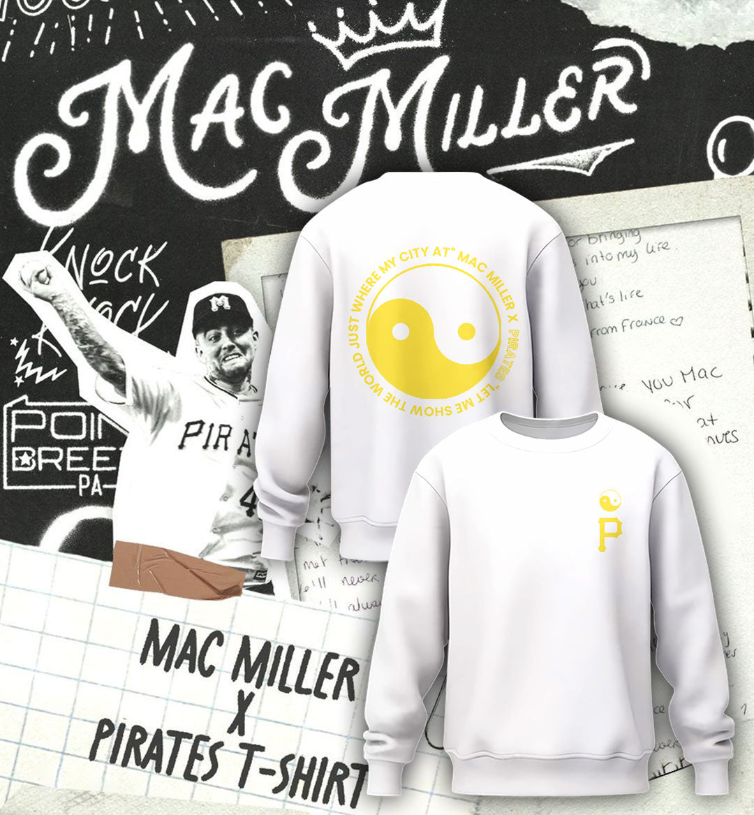 Limited Edition Mac Miller x Pirates Sweatshirt