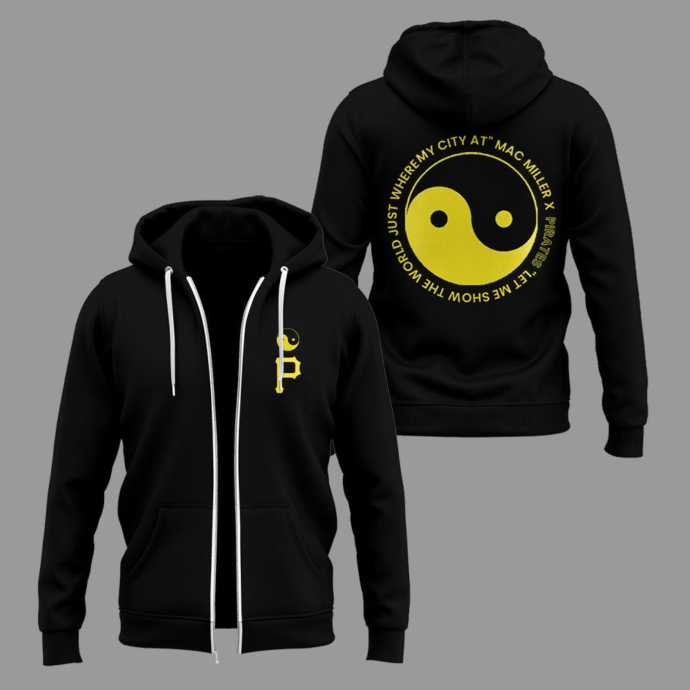 Limited Edition Mac Miller x Pirates Zip Hoodie