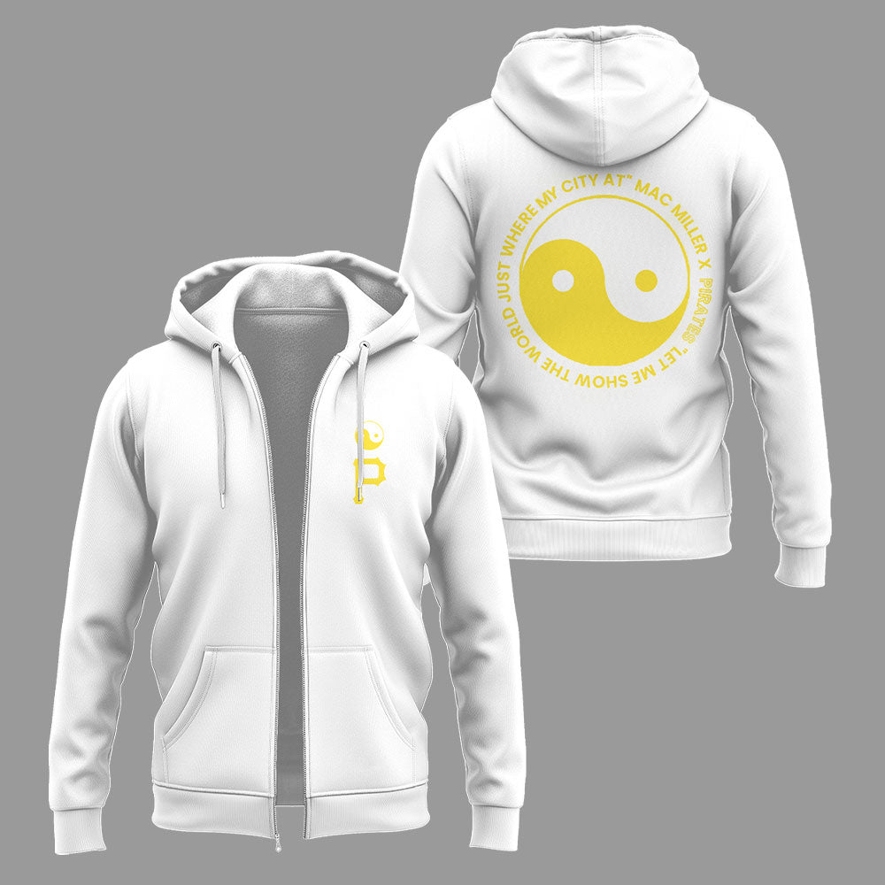 Limited Edition Mac Miller x Pirates Zip Hoodie