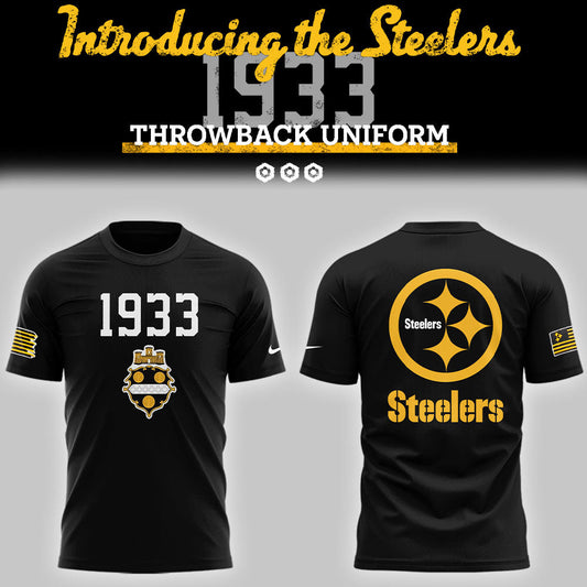 Limited Edition Steelers Football 1933 Legacy Black TShirt