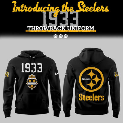 Limited Edition Steelers Football 1933 Legacy Hoodie