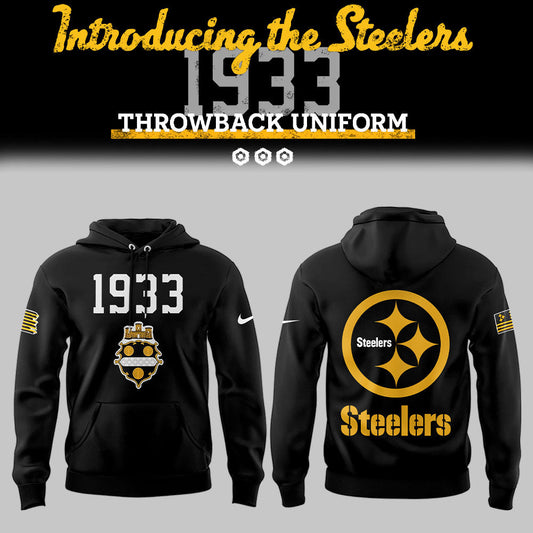 Limited Edition Steelers Football 1933 Legacy Hoodie