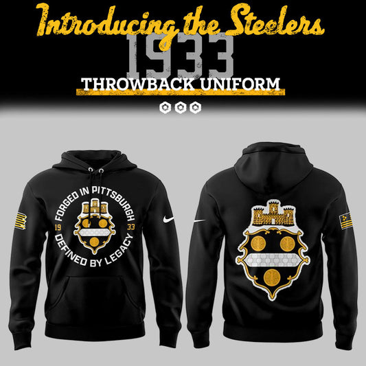 Limited Edition Steelers Football 1933 Legacy Hoodie