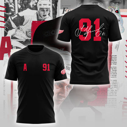 Limited Edition Red Wings Forever Sergei Fedorov 2025 2025 T-Shirt