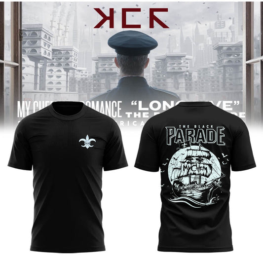 Limited Edition “Long Live: The Black Parade Tour 2025 x Tampa” Tshirt