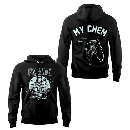 Limited Edition “Long Live: The Black Parade Tour 2025 x Tampa” Hoodie
