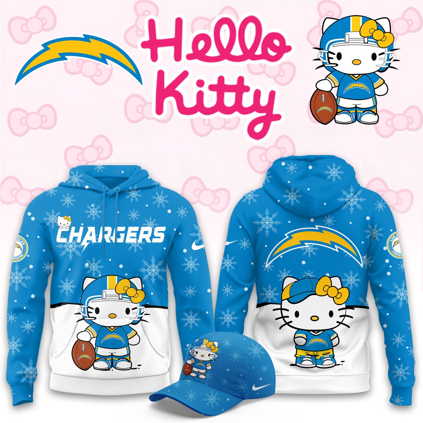 Los Angeles Chargers HK Limited Hoodie