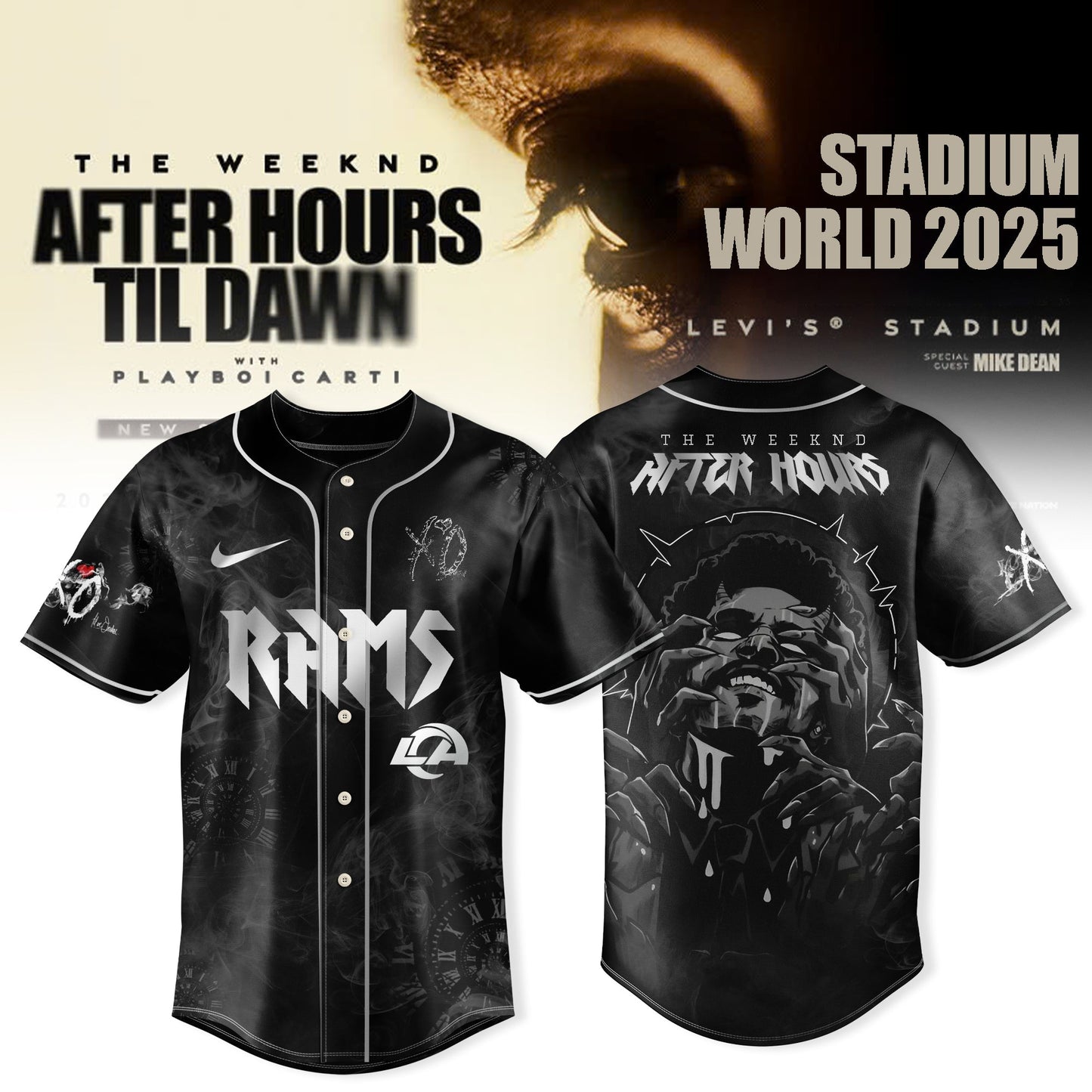 Los Angeles Rams x After Hours Til Dawn 2025 – The Weeknd