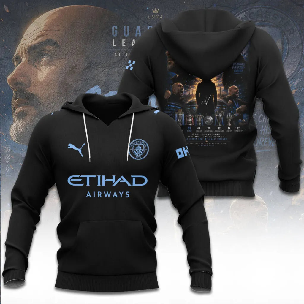 Man City Thank You Pep Limited Edition Hoodie