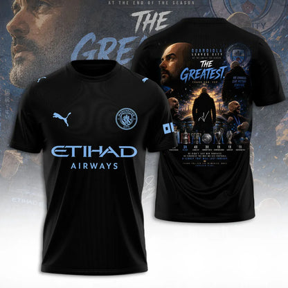 Man City Thank You Pep Limited Edition T-Shirt