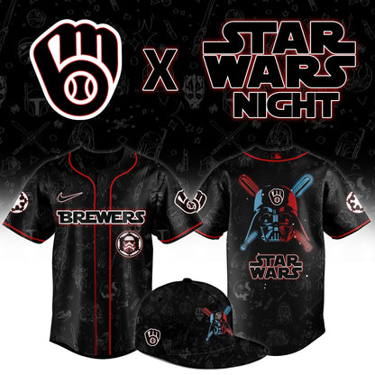 Milwaukee Brewers 2025 Star Wars Night Limited Jersey