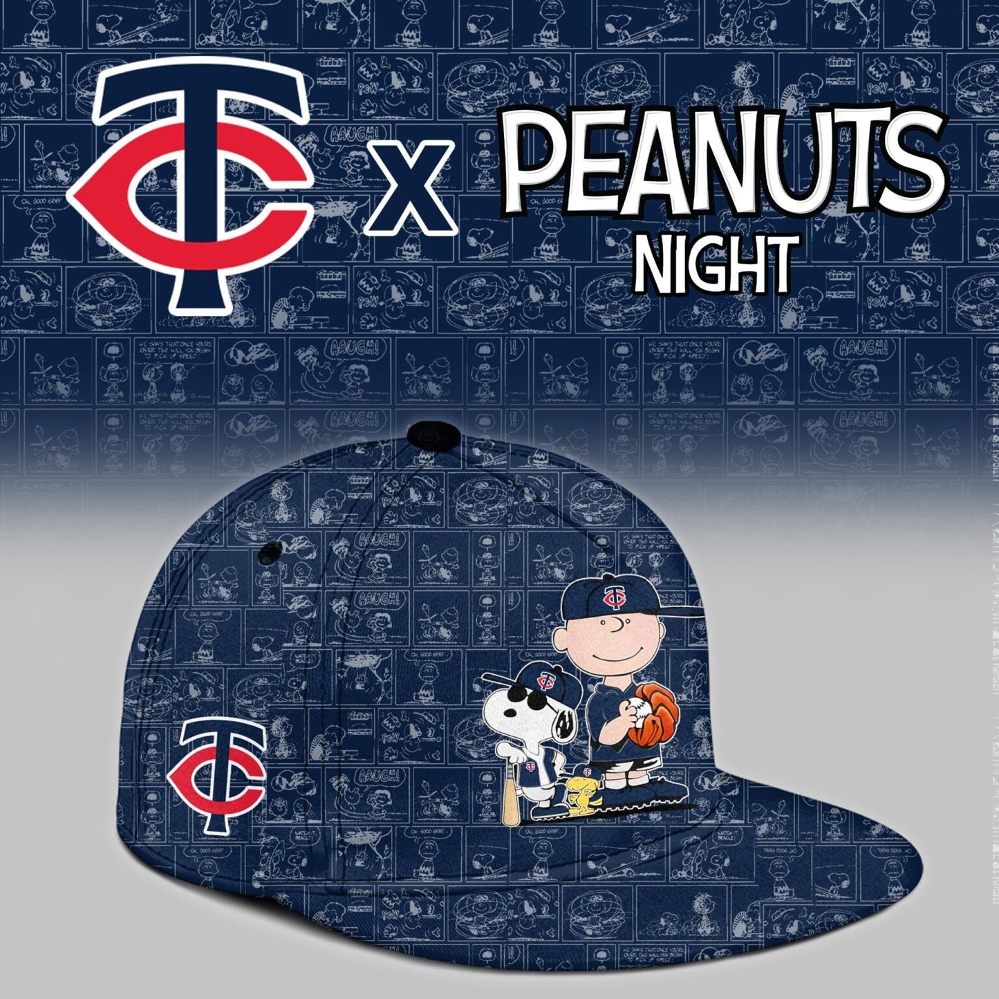 Minnesota Twins 2025 Peanuts Night Limited Jersey