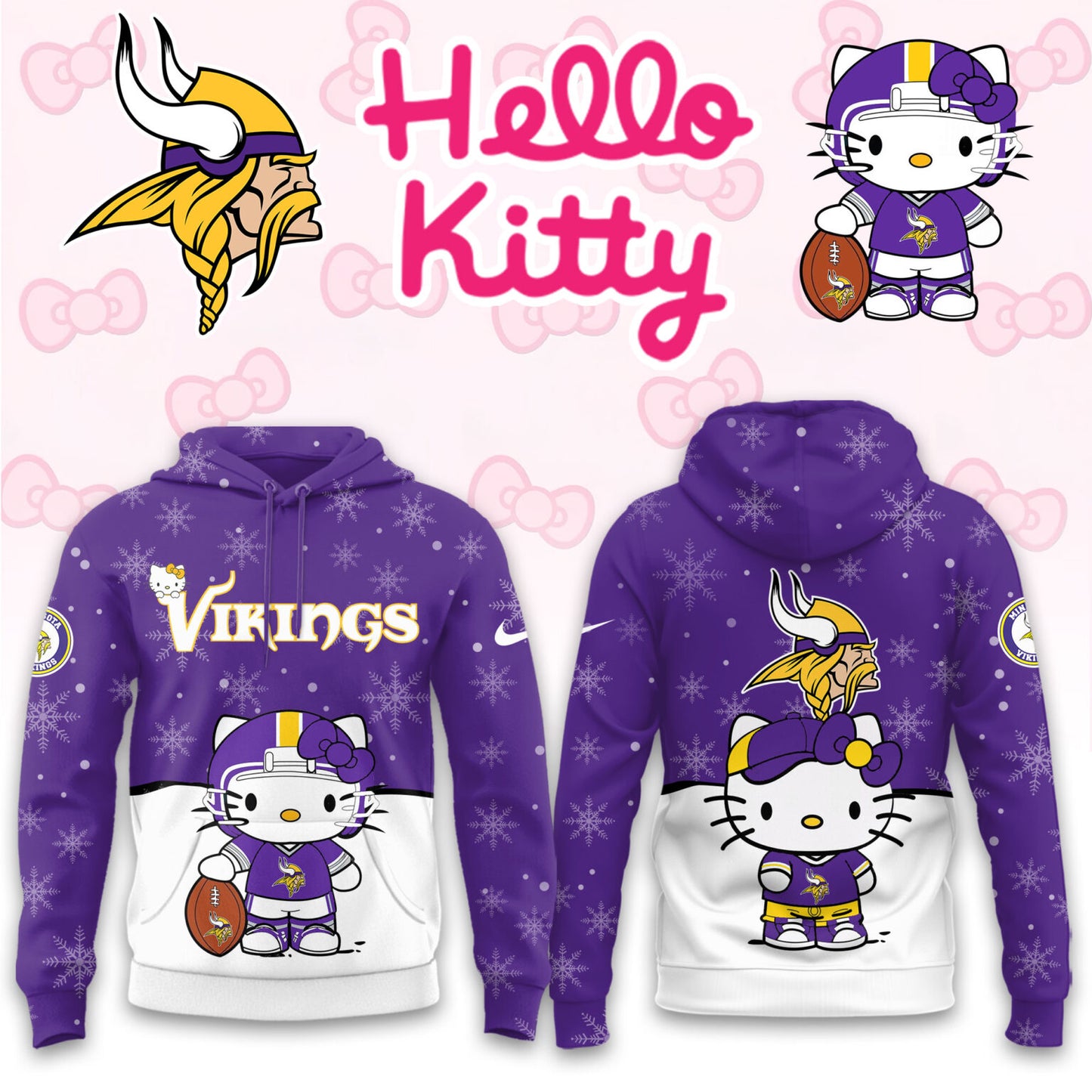 Minnesota Vikings HK Limited Hoodie