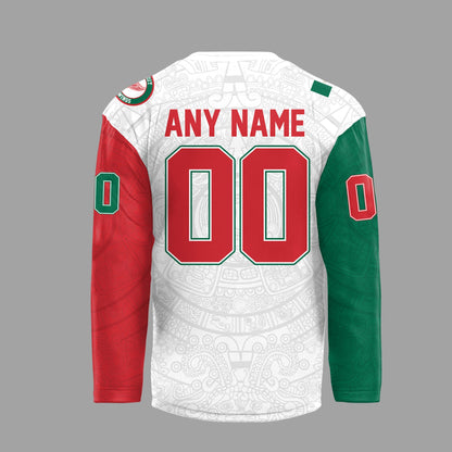 Limited Edition Red Wings x Mexican Heritage Night 2025 Custom Hockey Jersey