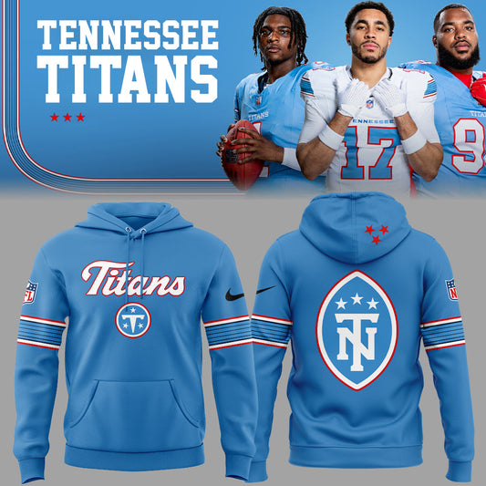 Tennessee Titans Cameron Ward Light Vapor F.U.S.E. Sewn Down Limited Hoodie