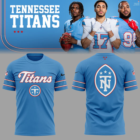 Tennessee Titans Cameron Ward Light Vapor F.U.S.E. Sewn Down Limited T-Shirt