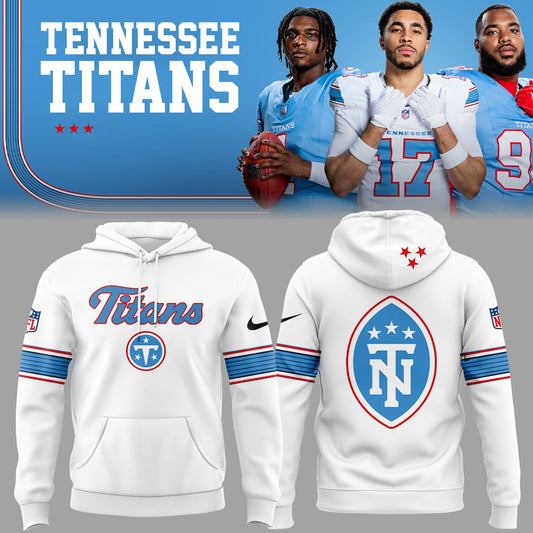 Tennessee Titans Cameron Ward Light Vapor F.U.S.E. Sewn Down Limited Hoodie