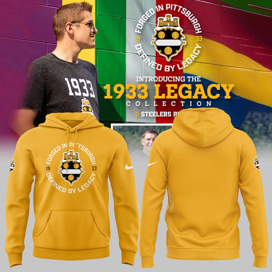Limited Edition Steelers The 1933 Legacy Collection Hoodie