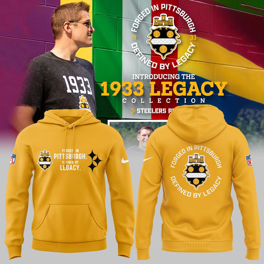 Limited Edition Steelers The 1933 Legacy Collection Hoodie