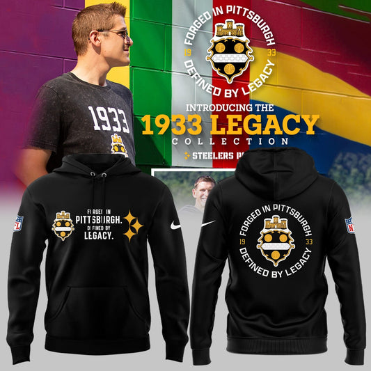 Limited Edition Steelers The 1933 Legacy Collection Hoodie