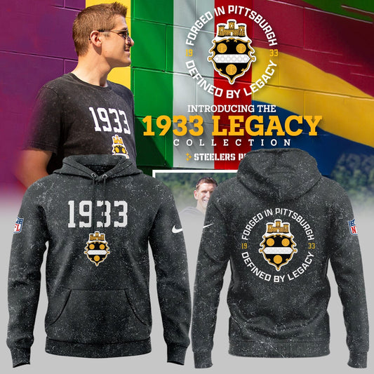 Limited Edition Steelers The 1933 Legacy Collection Hoodie