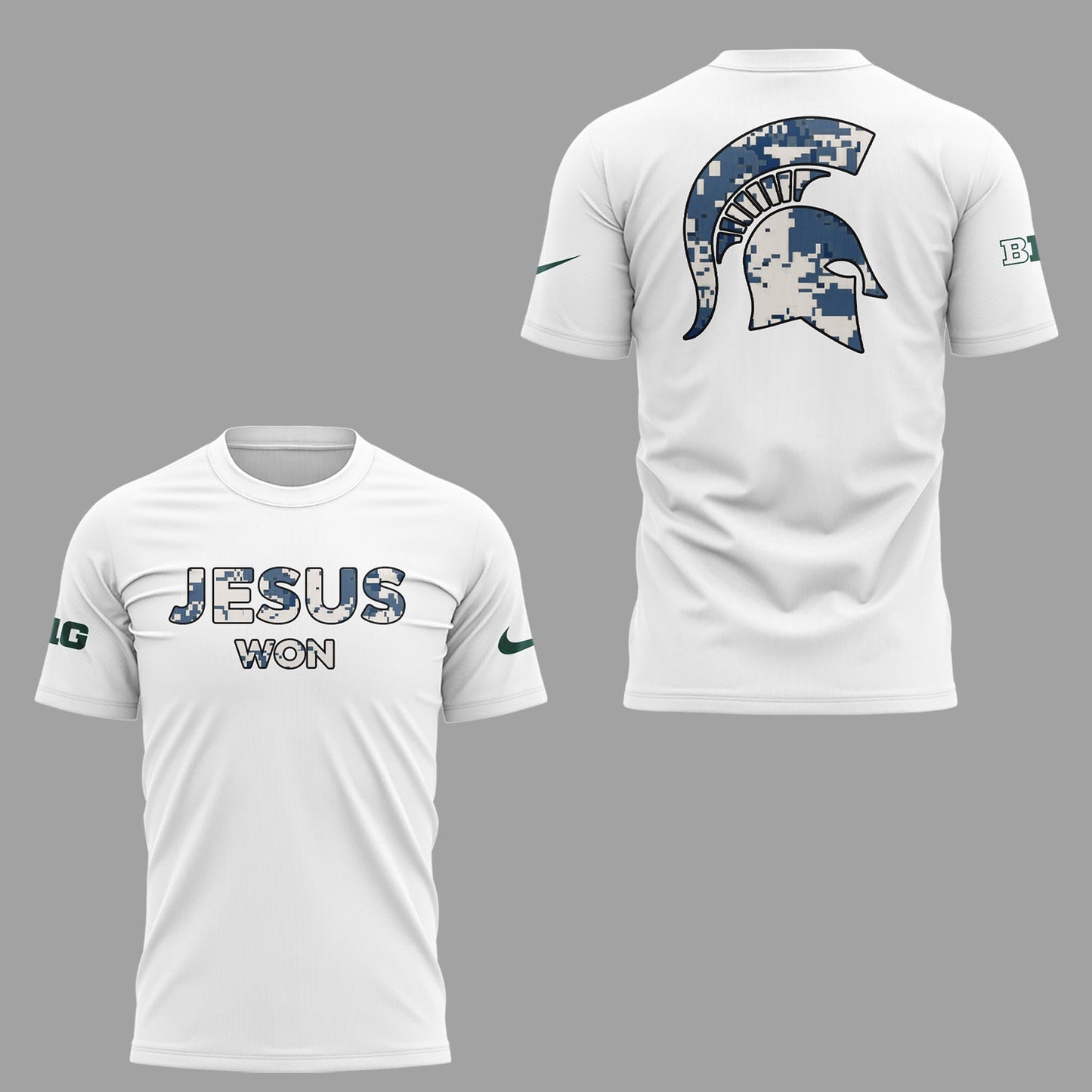 Limited Edition Michigan Spartans x Jesus Won 2025 Tshirt
