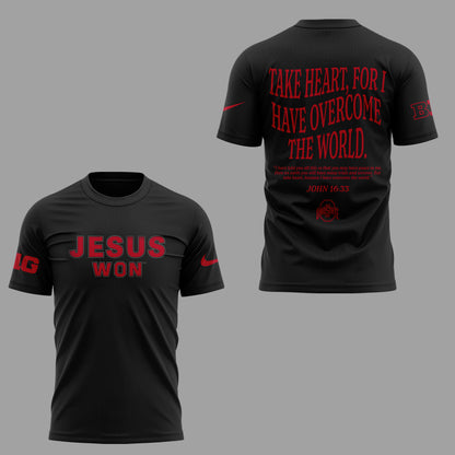 Limited Edition JESUS WON Black TShirt