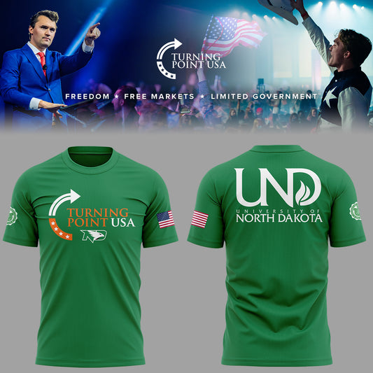 Limited Edition North Dakota x Turning Point USA 2025 TShirt