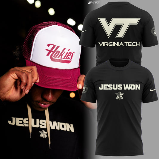Virginia Tech Hokies x Jesus Won Limited Edition T-Shirt