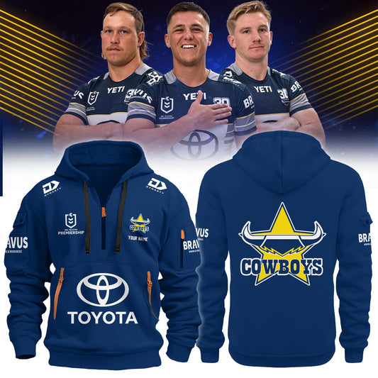 North Queensland Cowboys Personalized New Hoodie