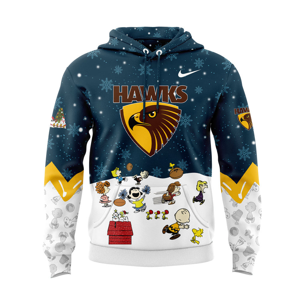 Hawthorn Football Club Peanuts & Snoopy Hoodie