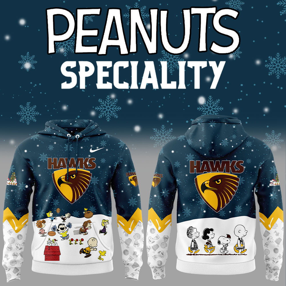 Hawthorn Football Club Peanuts & Snoopy Hoodie