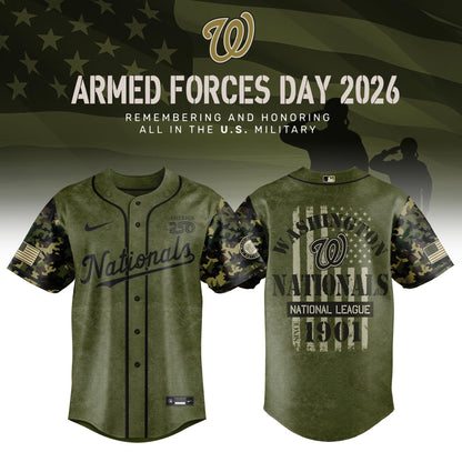 All Team MLB 2026 Armed Forces Day Limited Edition Jersey