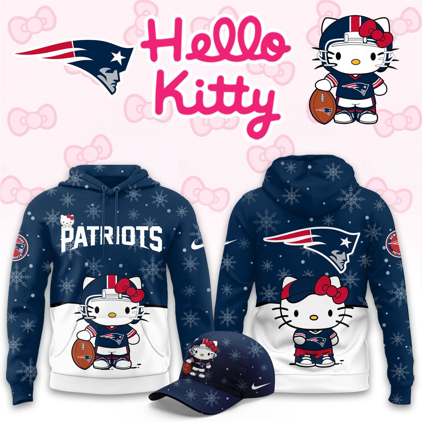 New England Patriots HK Limited Hoodie