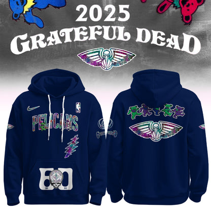 Orlando Magic x Grateful Dead 60th Hoodie Editions Limited 1965 2025