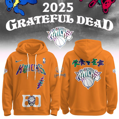 New York Knicks x Grateful Dead 60th Hoodie Editions Limited 1965 2025