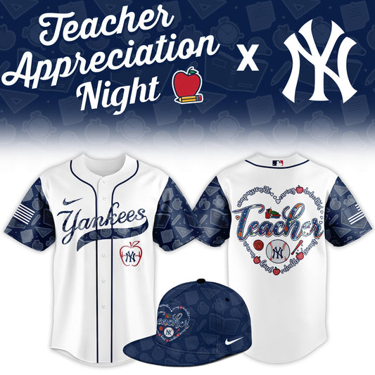 NY.Yankees Teacher Appreciation Night Limited Baseball Jersey