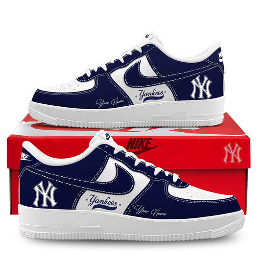 New York Yankees Customized AF1 Shoes