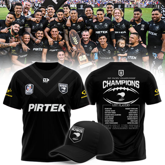 New Zealand Kiwis 2025 Pacific Championship Limited T-Shirt