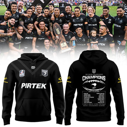 New Zealand Kiwis 2025 Pacific Championship CHAMPIONS Limited Hoodie
