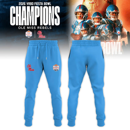 Ole Miss Rebels Special Fiesta Bowl Champions Limited Edition Combo Hoodie