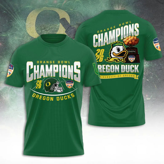 Oregon Ducks Football Back In Black 2025 Combo T-shirt