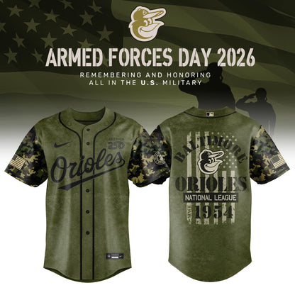 All Team MLB 2026 Armed Forces Day Limited Edition Jersey