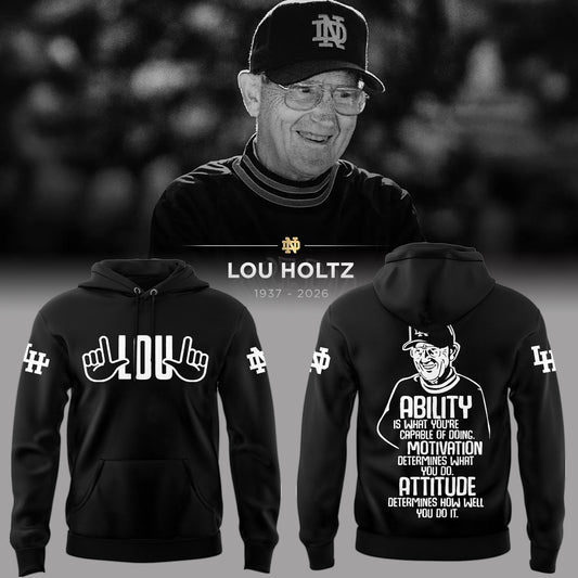 Remembering The Life And Legacy Of Lou Holtz Hoodie