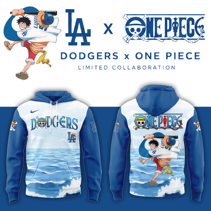 Los Angeles Dodgers One Piece Night ⚾ 🏴‍☠️ Hoodie
