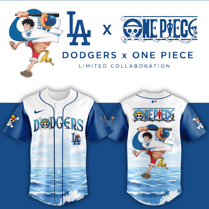 Los Angeles Dodgers 2026 One Piece Night Jersey ⚾🏴‍☠️