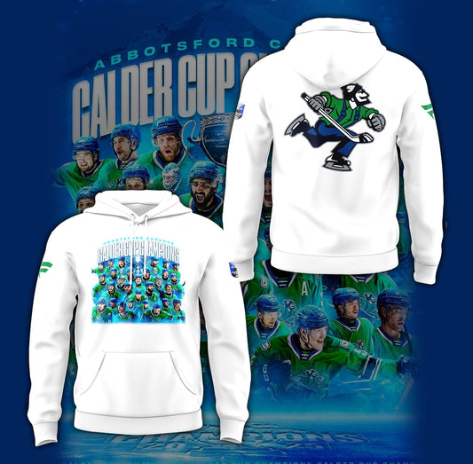 Limited Edition Abbotsford Calder Cup Champions 2025 Hoodie